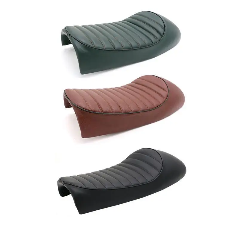 

Motorcycle Retro Seat Vintage Hump Seat Saddle Scramble Flat Pan For Honda Cg125 Cb400 Cb500 Xj Xs Indian Motorcycle Cafe Racer