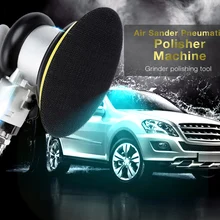 5 дюймов Орбитальная полировщик Non-вакуум матовая поверхность пневматическая шлифовальная машина полированная 12000 об/мин Скорость шлифовальный станок