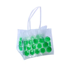 6 бутылок 350 мл экологически чистые ПВХ бутылки вина охладитель льда мешок 4 стороны может пиво гель Перевозчик охлаждения