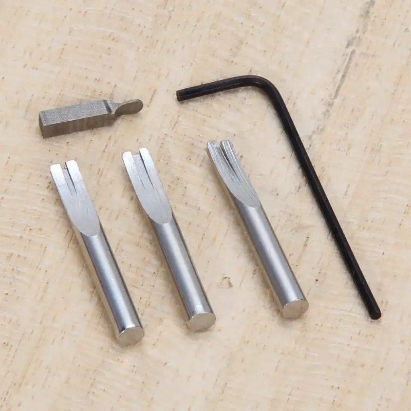 Leathercraft Edge Press Kit Adjustable Stitching and Groover Crease Leather Stitching Tool Sewing Tools Accessories 5 in 1 Pro leather tools leather craft tool kit leather craft tools leather craft tool