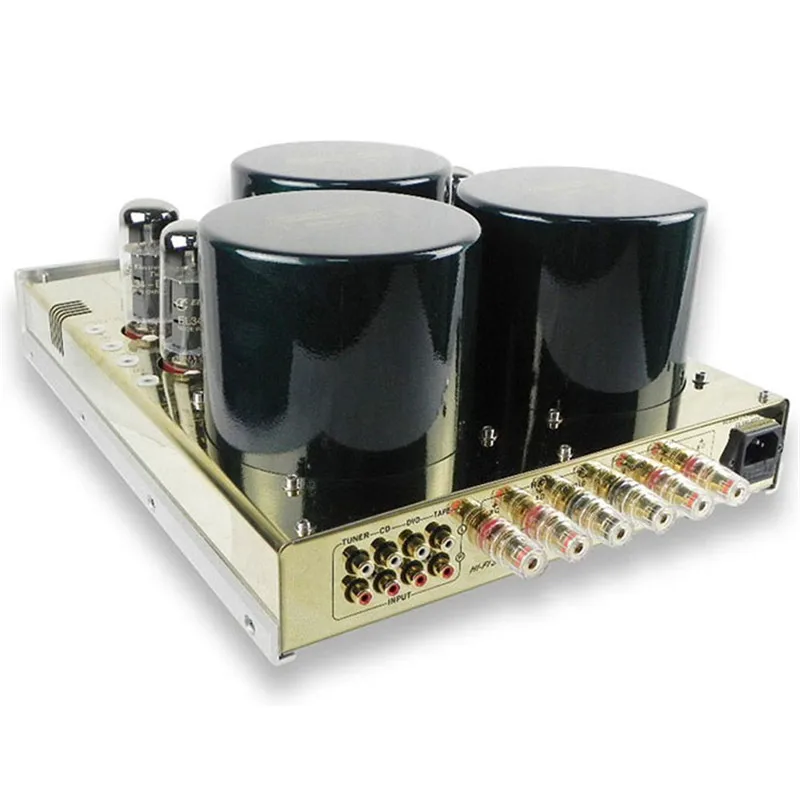 YAQIN MC 10T MC10T EL34 вакуумная трубка Push Pull встроенный усилитель HIFI лампа AMP С 12AX7