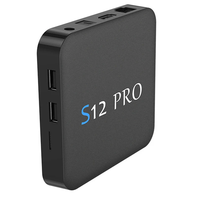 ТВ приставка S12 Pro Android 7 1 Amlogic S912 2 4 ГГц 5 8 ггц WiFi 2/3 Гб RAM 16/32 ГБ ROM BT 0 Поддержка 4K H.265 3 32