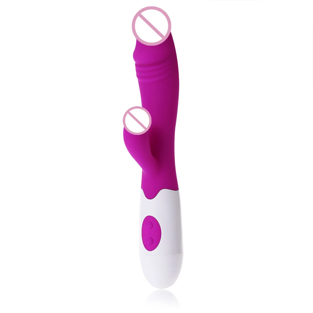 Силиконовые 30 скоростей вибратор двойные двигатели ударопрочная G spot Массажер