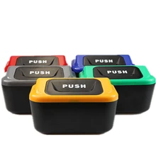 Заднее сиденье автомобиля открытое мусорное ведро боковой двери мусорное ведро для хранения автомобиля Принадлежности Висячие квадратные мусорные корзины