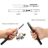 1M / 1.4M Pocket Collapsible Fishing Rod Reel Combo Mini Pen Fishing Pole Kit 7 Colors Pen Shape Folded Rod With Reel Wheel ► Photo 2/6