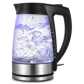 

Sweet Alice 1.7-Liter Electric Kettle With Blue Light Auto Shutoff Drinkware Water Pots