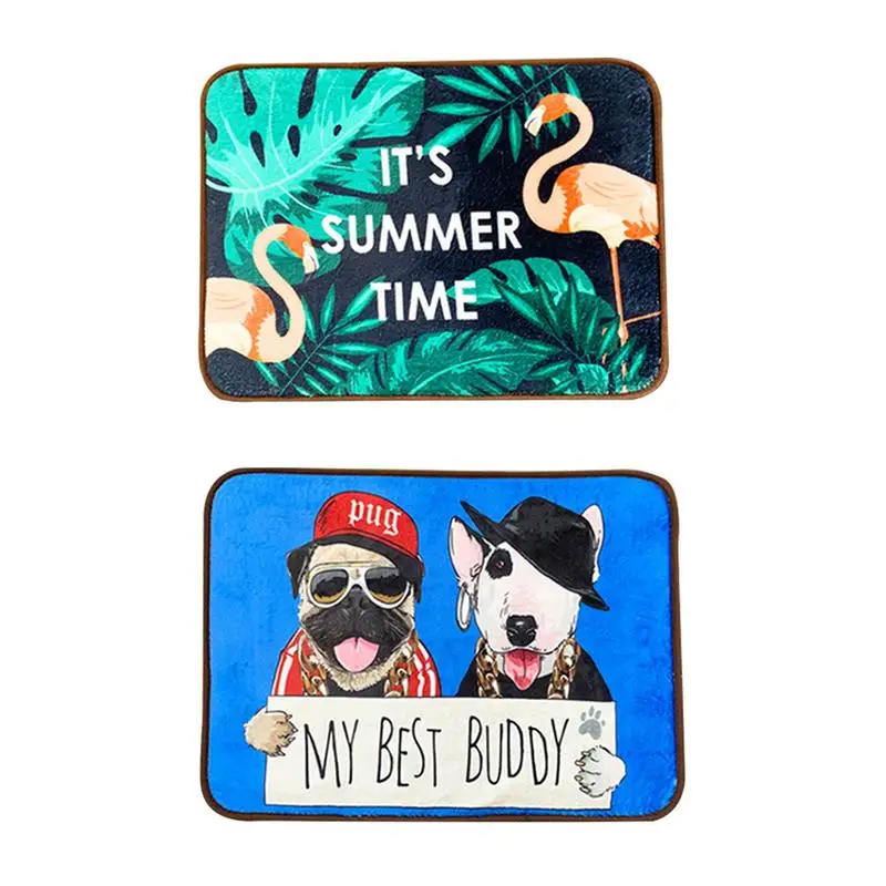 

Double-sided Pet Mat Cooling Warm Mat Antibacterial Anti-mite Pad Dog Cat Bed Cushion For Four Seasons