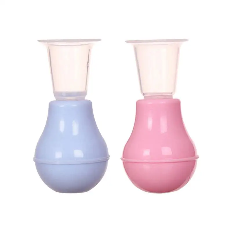 

1 PC Pink/Blue Silicone Pump Type Recessive Nipple Retraction Retractor Nipple Corrector Pregancy Women Healthy Care Supplies