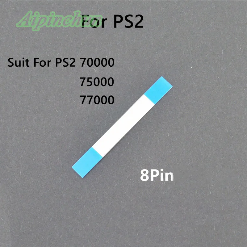 Aipinchun 5pcs/lot Replacement 8pin Power On Off Reset Switch Flex Ribbon Cable For Ps2 70000