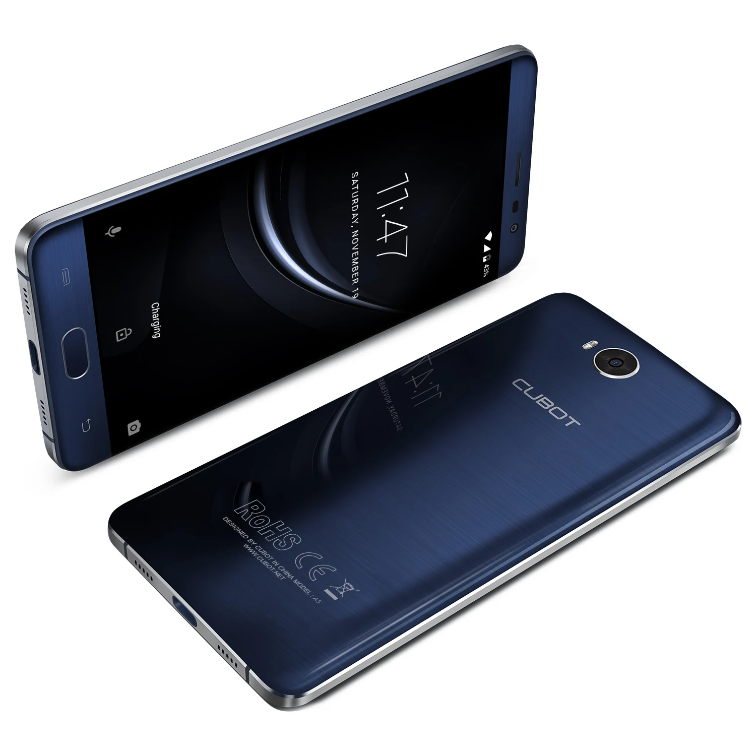 Оригинал Cubot A5 5 дюйма Android 8 0 смартфон MT6753 Восьмиядерный FHD сотовый телефон 3 GB