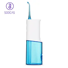 SOOCAS W3 IPX7 водонепроницаемый Компактный ороситель для полости рта 230 мл резервуар для воды постоянный Пульс давление зубные зубы Уход за водой Flosser