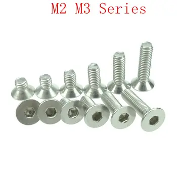 

Stainless Steel 304 M2 M3 M4 M5 M6 Hexagonal Countersunk Screw Flat Head Screw Bolt