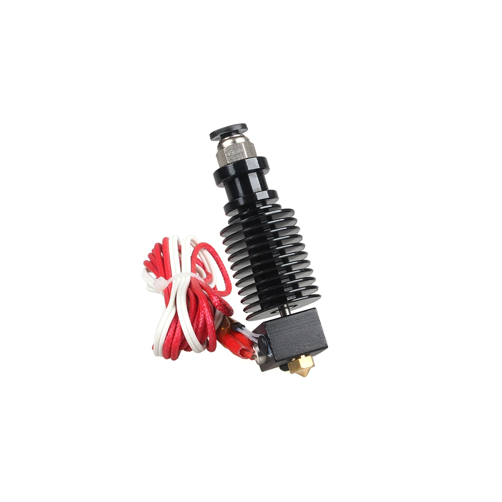 E3D V6 Hotend XCR3D 3D طابعة الطارد أجزاء 0.4/1.75 مللي متر J-رئيس عن بعد 12 V 24 V