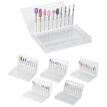 

10pc Nail Drill Bit Set Nail Files Electric Machine for Manicure Rotate Polishing Tools Cutters Manicure Nail Art Accessories