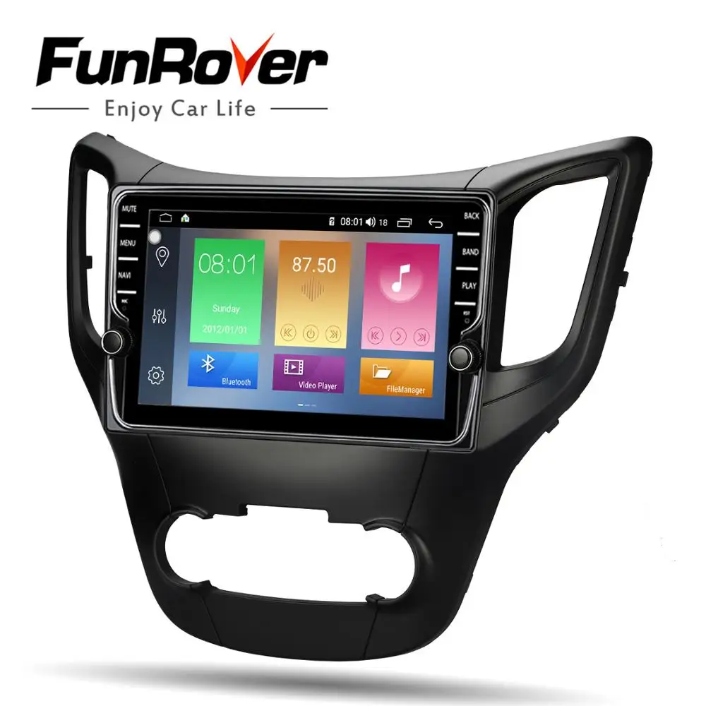 Best Funrover 4G+64G octa core android 9.0 car radio multimedia player for changan cs35 autoradio 2 din car dvd gps navigation dsp fm 3