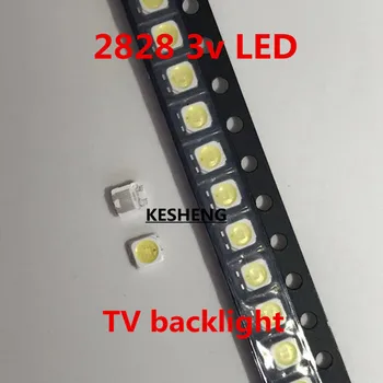 

SAMSUNG 2828 LED Backlight TT321A 1.5W-3W with zener 3V 3228 2828 Cool white LCD Backlight for TV TV Application 400PCS