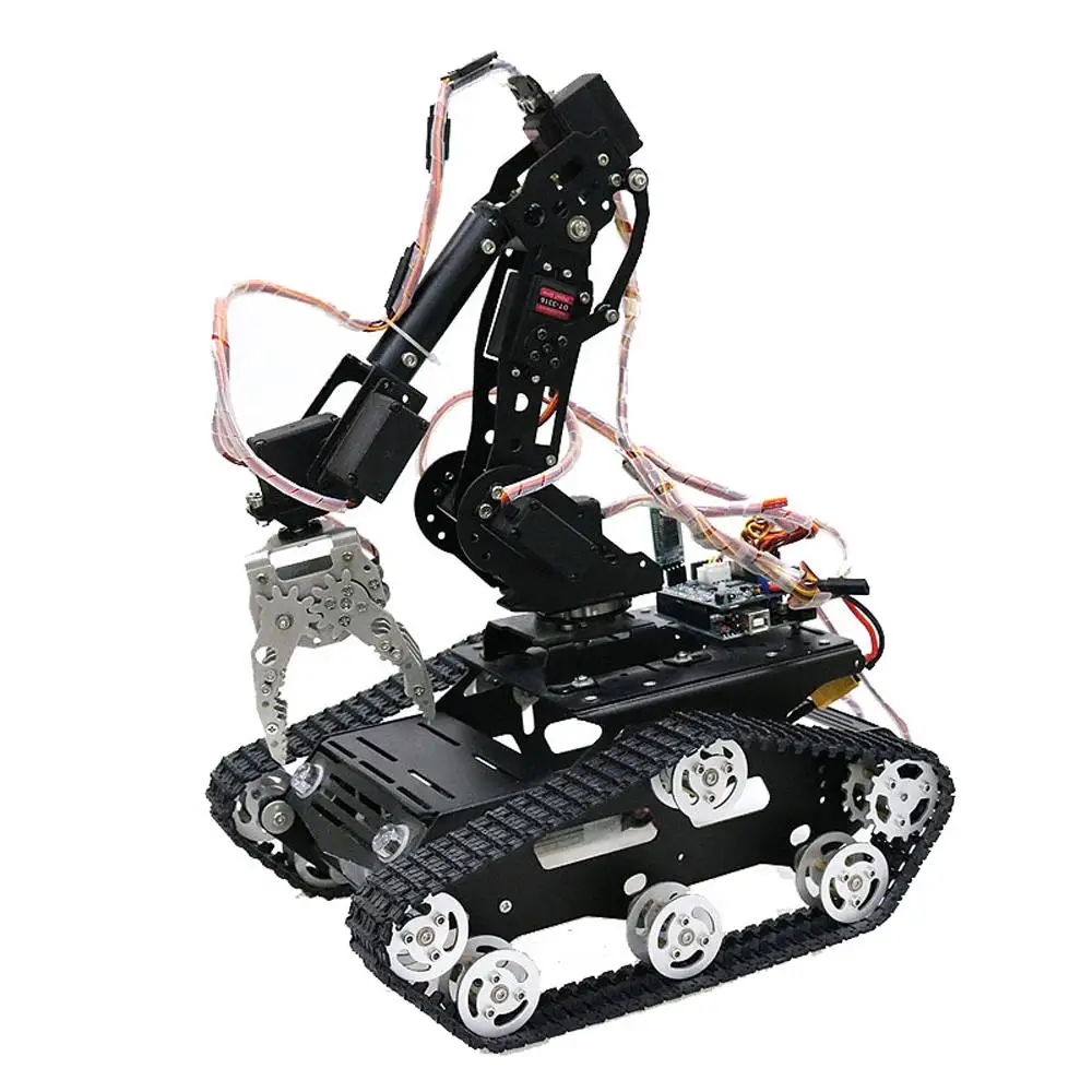 

DIY 7DOF Rotating Metal Mechanical Manipulator Robot Arm Kit For Smart Car for Arduino Robot Parts Teaching Platform