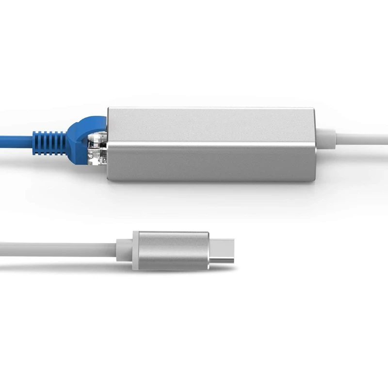 Usb C к Rj45 Usb 3,1 type-C/Thunderbolt 3 к Rj45 Gigabit Ethernet cетевой адаптер LAN для Macbook iMac Pro