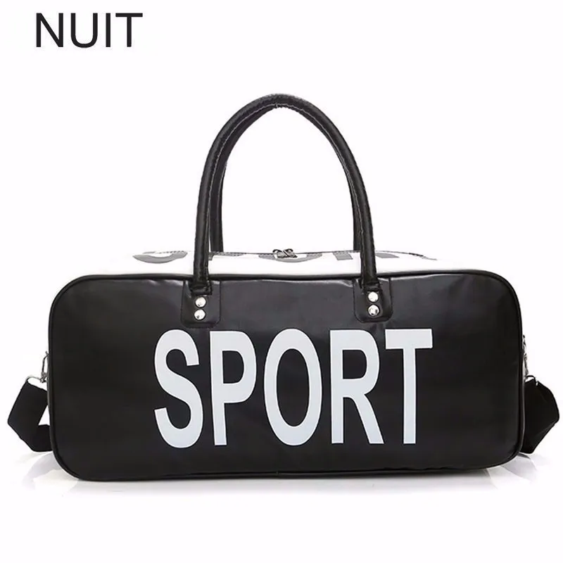 

Male And Female Pu Leather Fashion Trend Printing Letter Bags Shoulder Handbag Large Capacity Outdoors Bag Travelling Bags