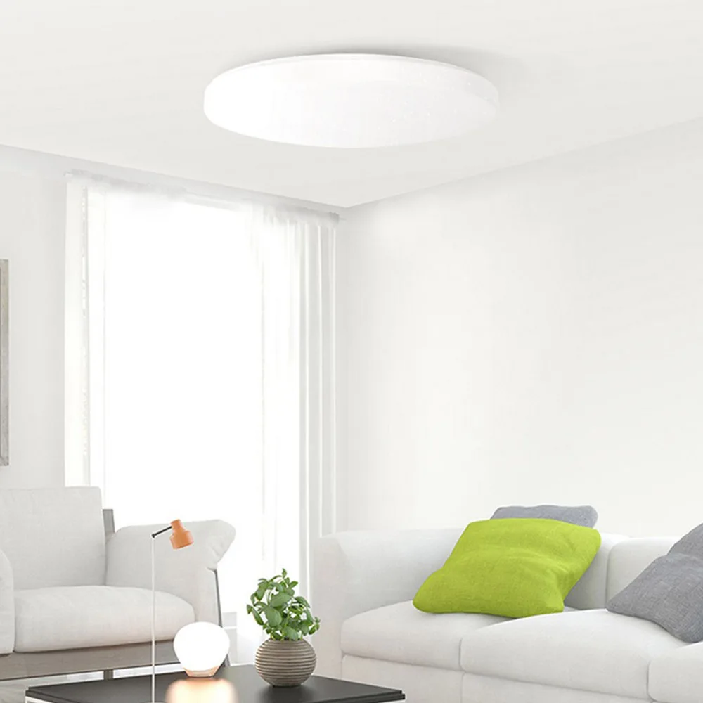 

ON SALE 2PCS Xiaomi Yeelight Smart LED Ceiling Light JIAOYUE 650 White Starry Lampshade Lamp For Home Ceiling Light