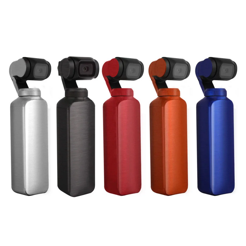 

Camera Sticker Skin Waterproof Metallic Color Anti-scratch DIY Brushed Texture PVC Solid Gimbal Accessories For DJI OSMO Pocket