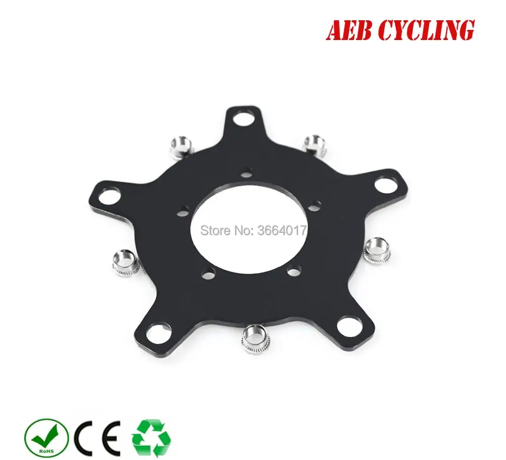 Бесплатная доставка мотор Bafang E bike 8FUN BBSHD BBS02B 104BCD 130BCD звездное кольцо адаптер для