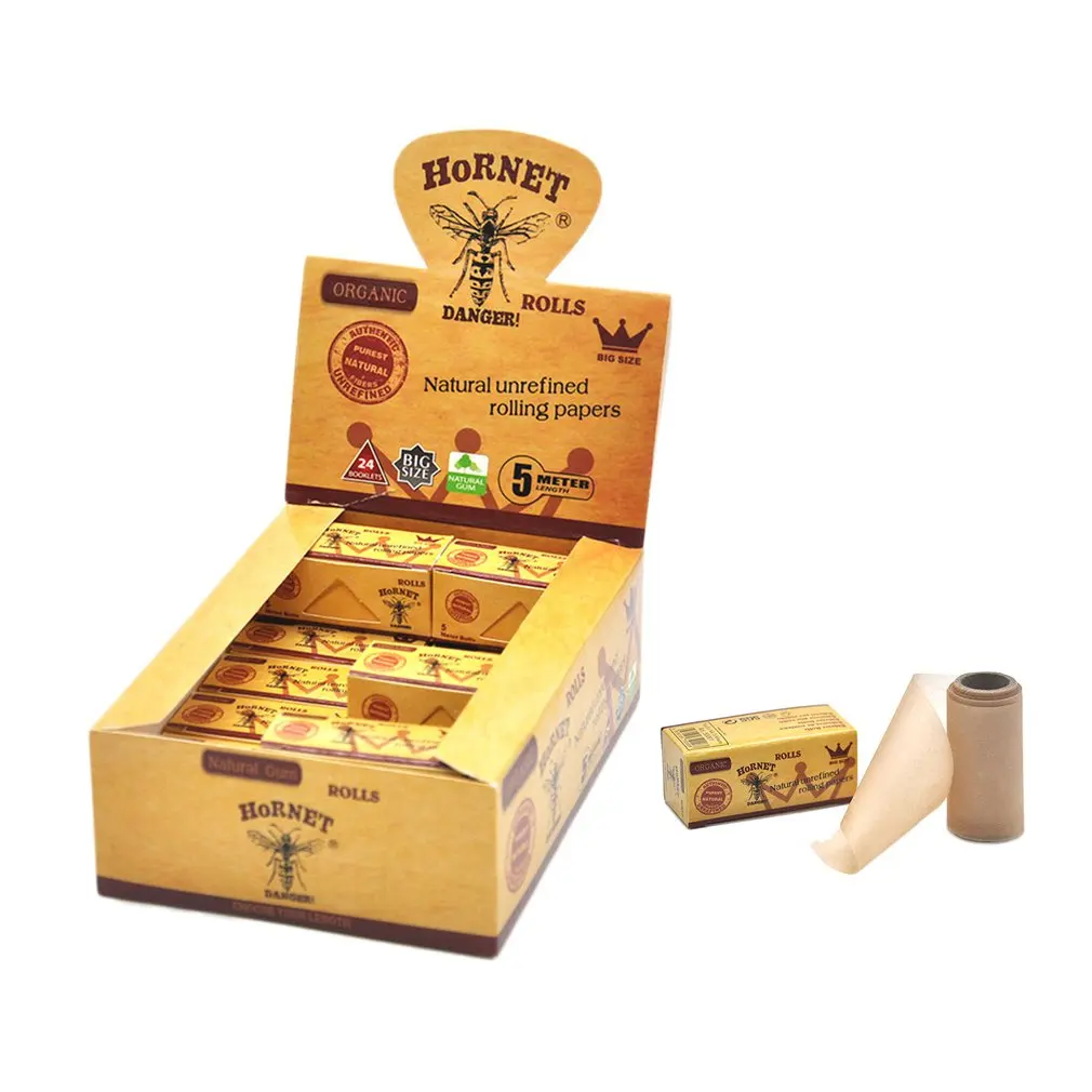 

Fashionable Natural Unrefined Cigarette Filter Rolling Paper Tips Pre Rolled