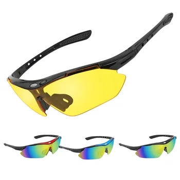 

LEEPEE Motocross Bike Goggles UV Protection Motorcycle Glasses Wind Resistant Unisex Riding Sunglasses