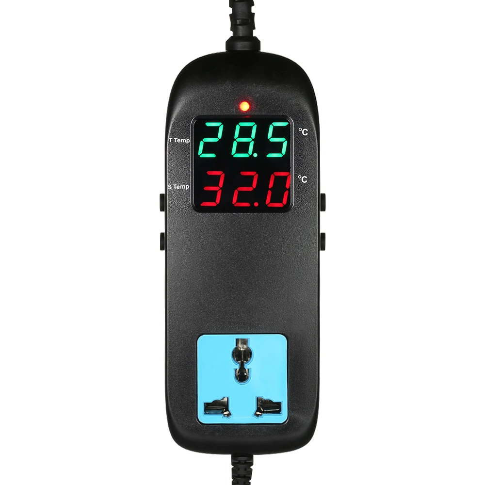 

KKMOON MH2000 Temperature Controller Thermostat Regulator AC 110V 220V Fish Tank Aquarium Intelligent Socket -40~120C