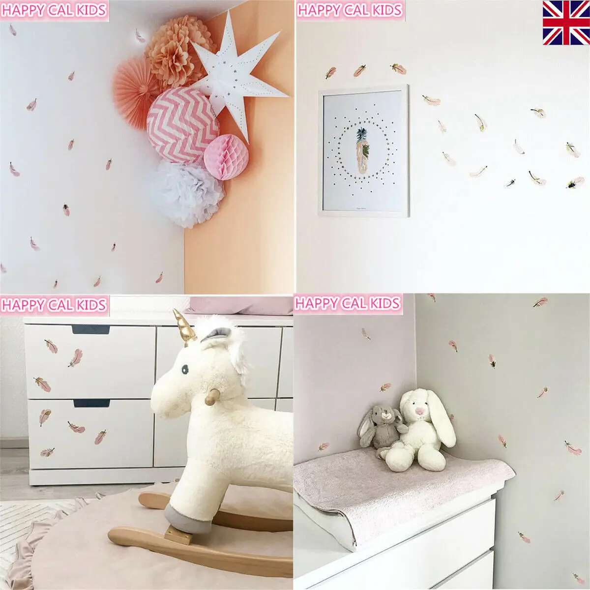 Accesorios De Decoracion Del Hogar Del Reino Unido Pegatinas De