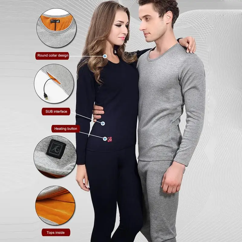 Electric Heating Clothes Heated Vest USB Heating Intelligent Bottoming