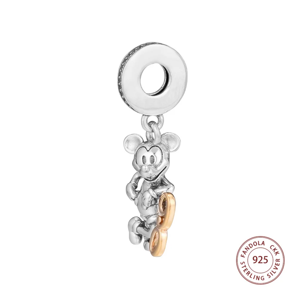 

100% Real 925 Sterling Silver 90th Anniversary Limited Edition Dangle Bead Fits Original Brand Bracelet Charms Jewelry Making