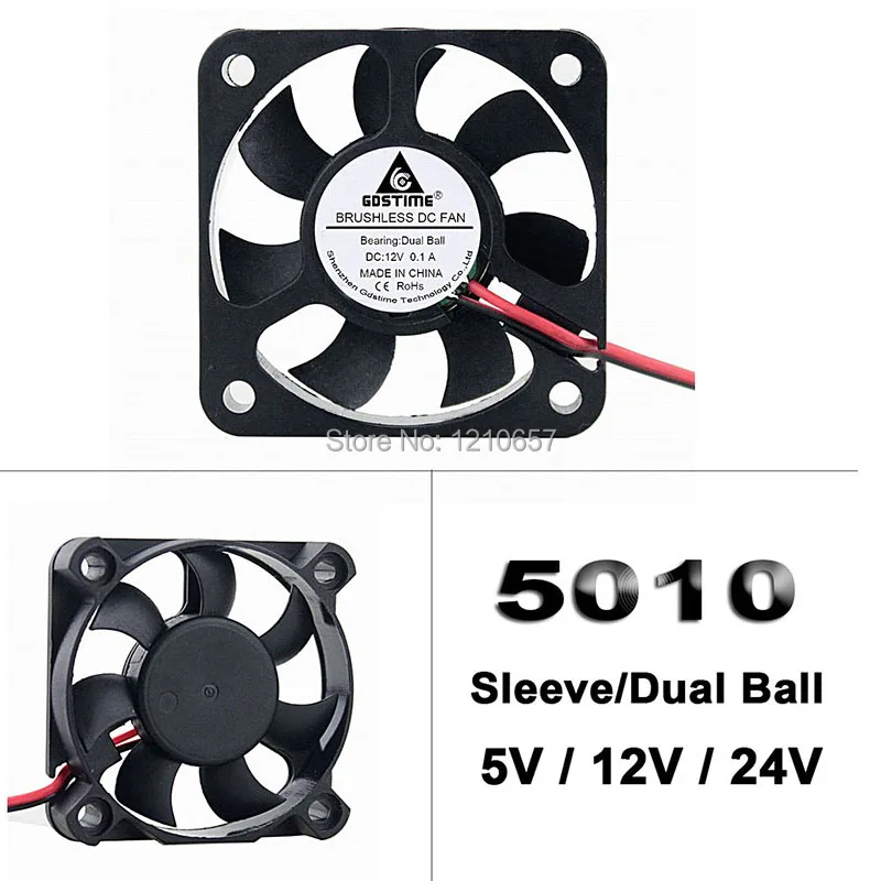 Мини радиатор Dupont 5 В 12 24 5010 50x50x10 мм 50 10 шт. в партии|cooling fan|radiator coolermini radiator |