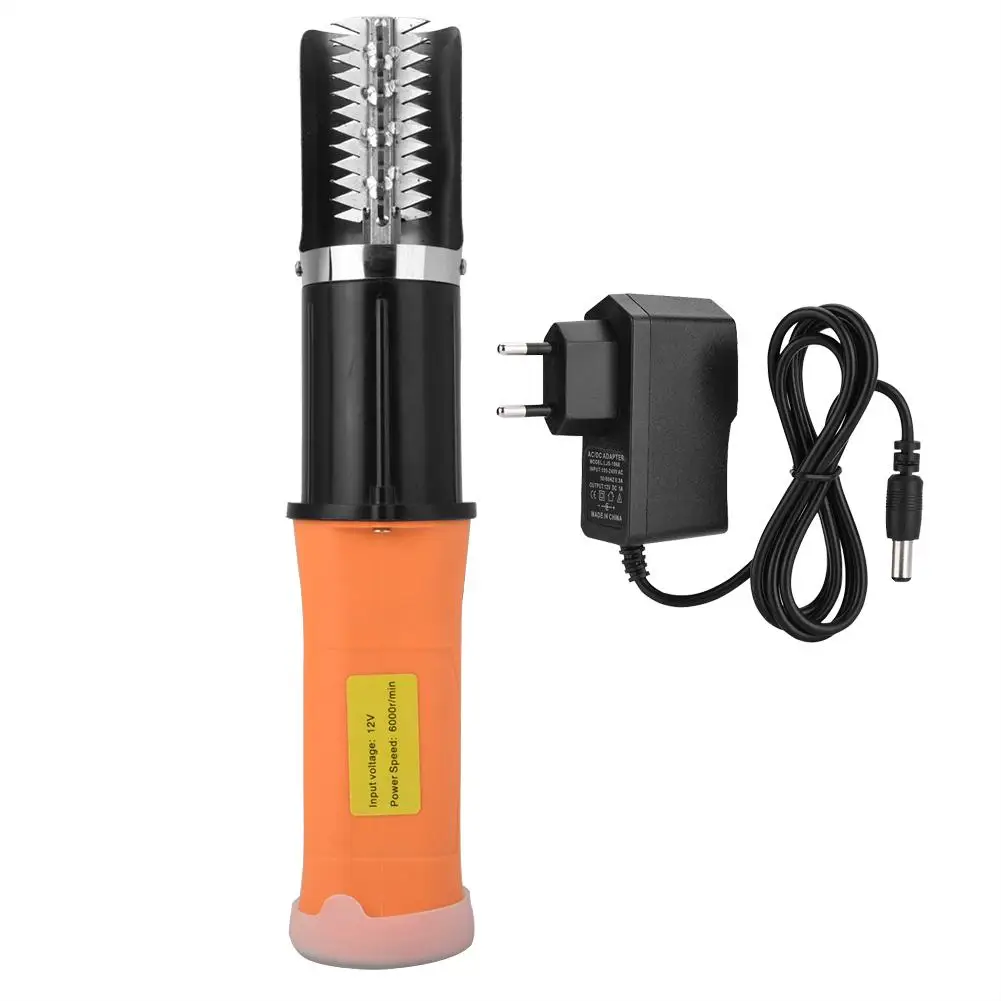 

Electric Fish Scaler Powerful FIsh Scaler Scraper Remover Cleaner Skin Deslagger scale for fish Tong seafood kitchen accessories