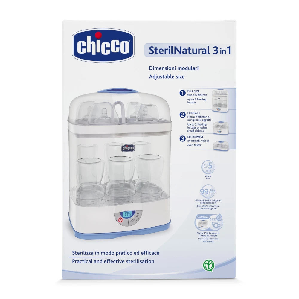 Стерилизатор 3 в 1 Chicco(+ для микроволновки