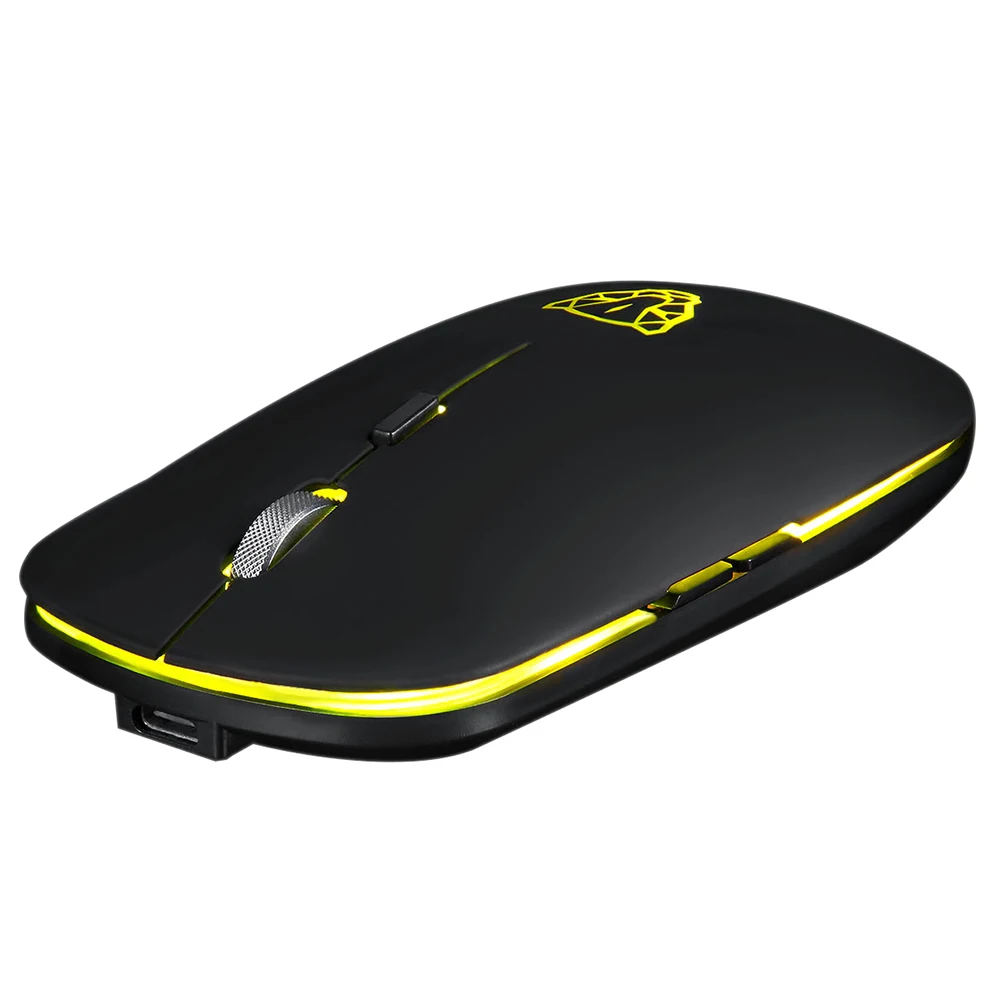 

Original MOTOSPEED Bluetooth + 2.4G Dual Mode Wireless Mouse With Monochromatic RGB Backlight Support Wins Mac Android System