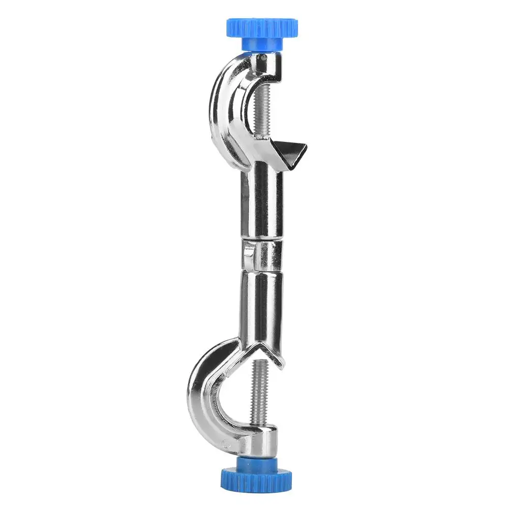 

Adjustable Direction Right Angle Clip Aluminum Adjustable Lab Cross Clamp Laboratory Metal Grip Clamps fashion hot