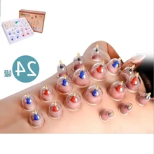 1 Set Massage Cans Vacuum Cupping Massage Vacuum Cupping Massager Sumifun ventosas masaje Banks For Massage Vacuum