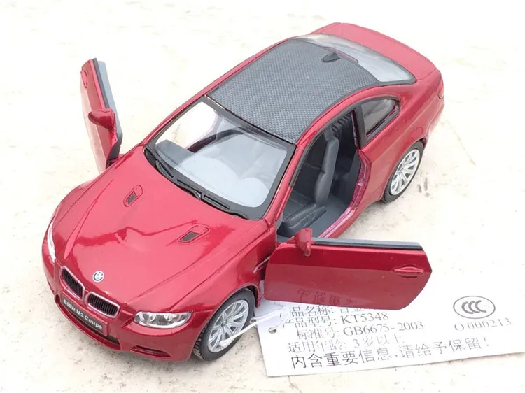 Высокая имитация изысканного литья под давлением и игрушечных автомобилей: KiNSMART автомобильный Стайлинг M3 Coupe 1:36 литая модель автомобиля