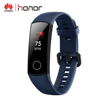 Huawei Honor Band 4 смарт-браслет для мужчин и женщин Amoled цветной 0,9" сенсорный экран для плавания осанка для обнаружения пульса фитнес-браслет