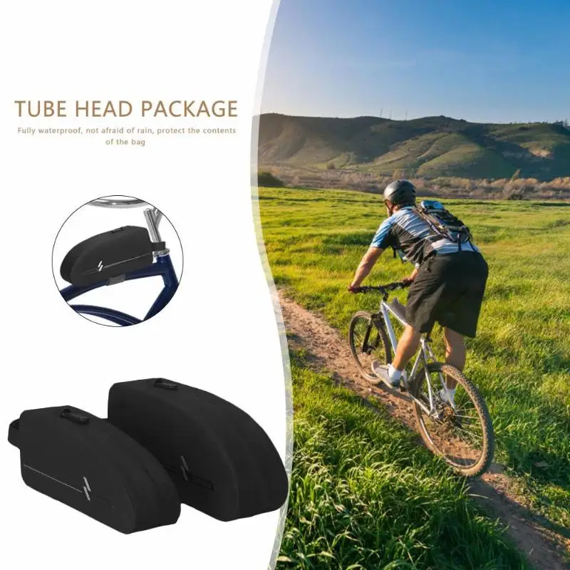 

Cycling Bike Top Front Tube Bag Waterproof Frame Bag Nylon Pouch Cases