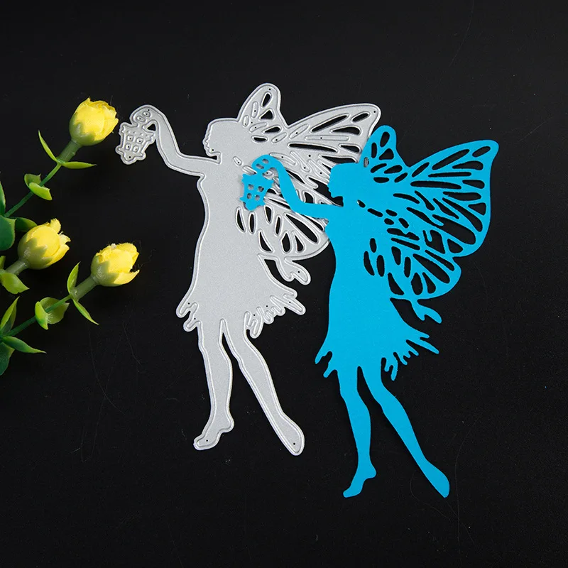 

Star Cartoon Cutting Die Angel Butterfly Wings Animal Embossing DIY Carbon Steel Scrapbooking Stencils Metal Handicrafts Girl