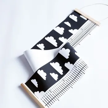 

Nordic Style Children's Height Gauge Wall-mounted Measuring Ruler Wall Stickers Nursery Decoration Modern Home Decor