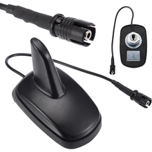 Antena aérea preta quente da aleta de tubarão do carro am/fm para V-W mk4 g-olf j-etta p-assat b5 b5.5 p-olo b-eetle única versão da tomada