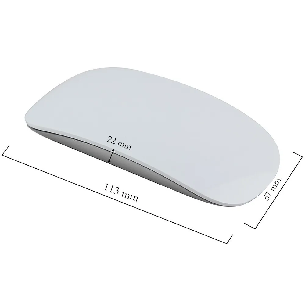 CHYI Magic Touch Беспроводной мыши эргономичной спинкой ультра тонкий USB оптическая