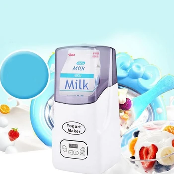 

Yogurt Maker Machine Free Storage Container & Lid Perfect For Organic,Sweetened,Flavored,Plain Or Sugar Free Options For Baby,