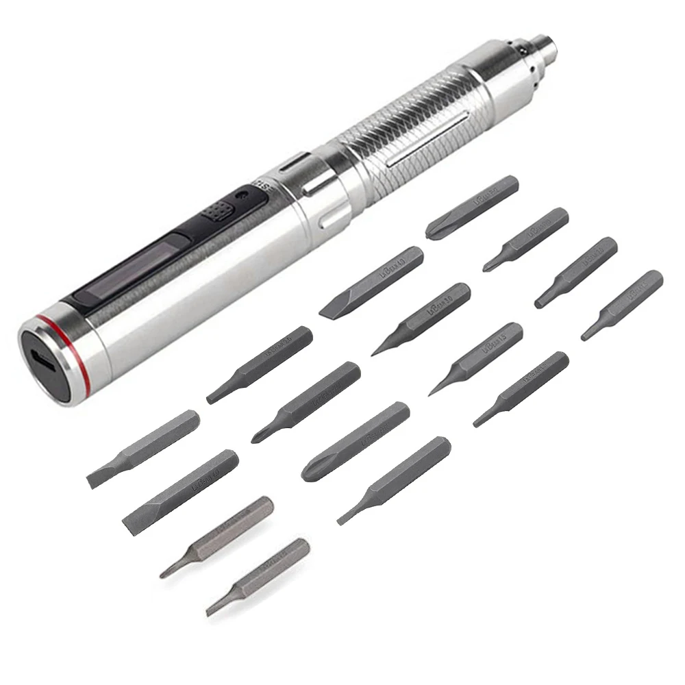 

mini Electric Cordless Precision Screwdriver Portable Rechargeable Smart Motion Control Screw Driver with 6pcs Bits