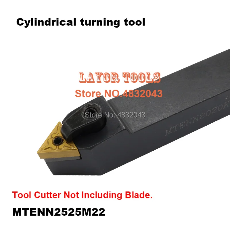 

MTENN2525M22 Metal Lathe Cutting Tools,CNC Turning Tool,Lathe Machine Tools, External Turning Tool Type MTENN 25*25*150