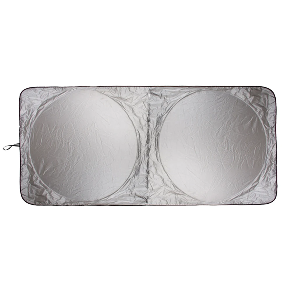 

150x70cm Reflective Car Cover Windscreen Sun Shade Windshield Foldable Sunshade UV Blind Visor Protector For Car Accessories