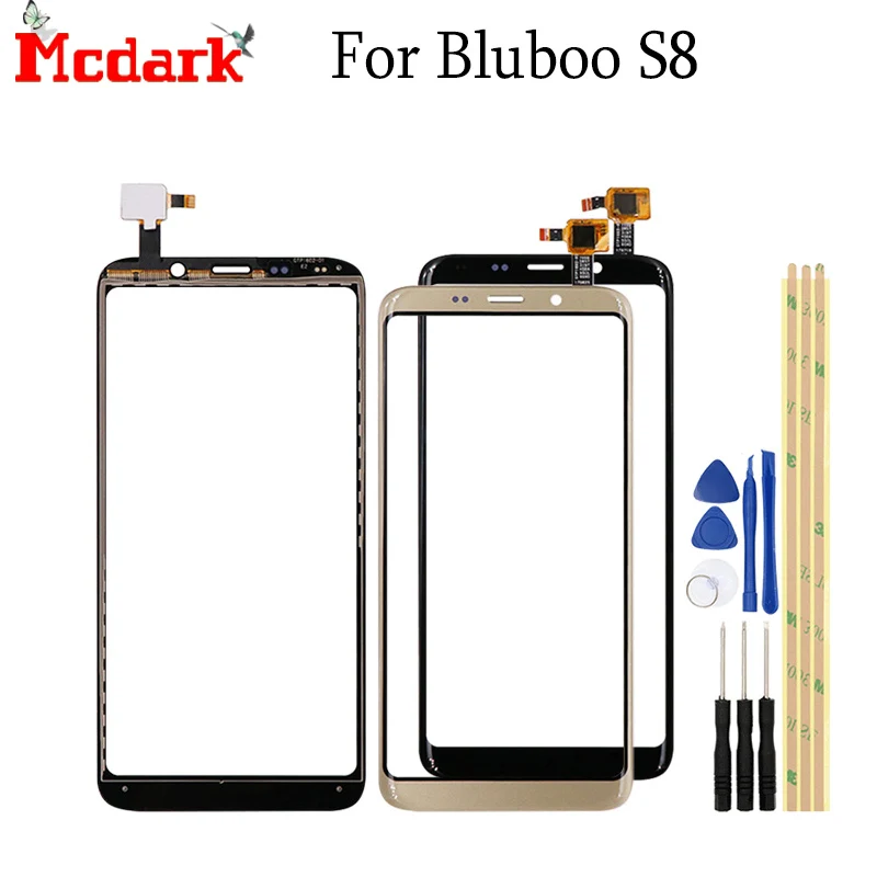Экран 5 7 дюйма для Bluboo S8 переднее стекло сенсорный экран мобильный телефон
